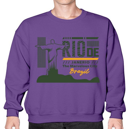 Rio de Janerio 1734# - cities- Sweatshirt - Crew