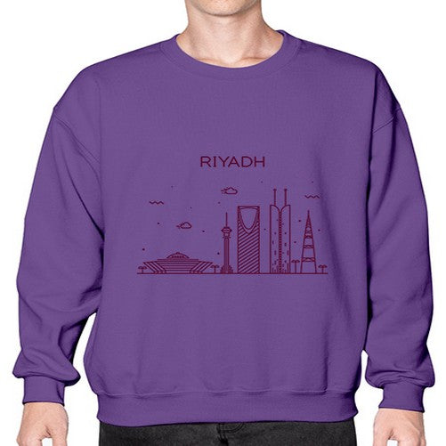 Riyadh 1739# - cities- Sweatshirt - Crew