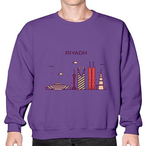 Riyadh 1742# - cities- Sweatshirt - Crew