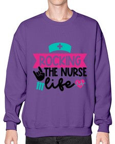 Rocking The Nurse Life Style Style 1360# - nurse- Sweatshirt - Crew