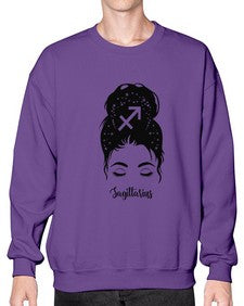 Sagittarius Woman - sagittarius- Sweatshirt - Crew