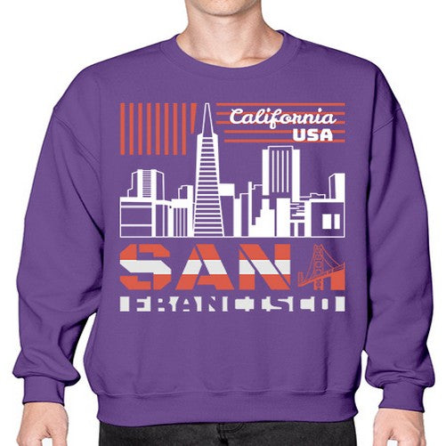 San Francisco 1777# - cities- Sweatshirt - Crew