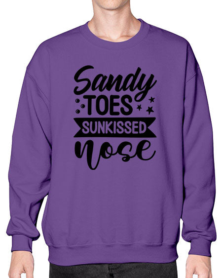 Sandy toes sunkissed nose 01# - summer- Sweatshirt - Crew