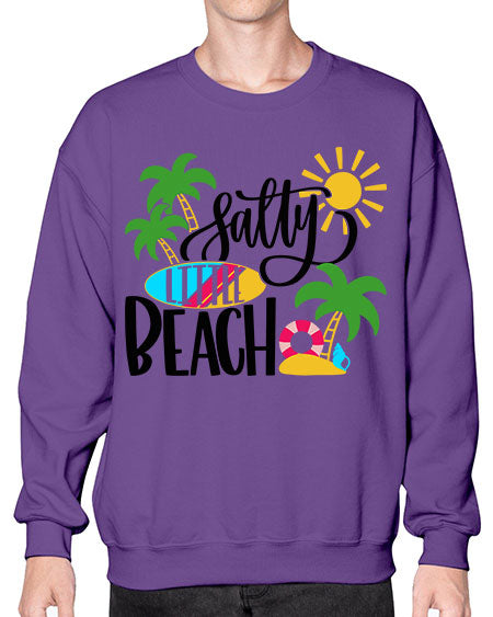 Satly Little Beach Style 26# - summer- Sweatshirt - Crew