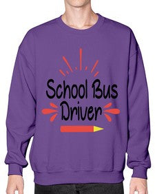 School Bus Driver 793# - graduation- Sweatshirt - Crew