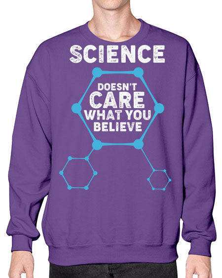 ScienceDoesntCareWhatYouScientistSkinite Scientist Skinite 51# - general science- Sweatshirt - Crew
