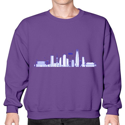 Seoul 1817# - cities- Sweatshirt - Crew