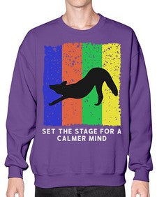 Set the Stage 515# - yoga- Sweatshirt - Crew