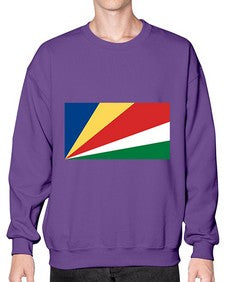 Seychelles 1822# - world flags- Sweatshirt - Crew