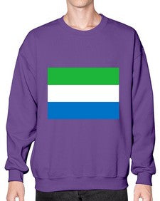 Sierra Leone 1841# - world flags- Sweatshirt - Crew