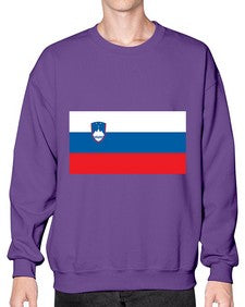 Slovenia 1854# - world flags- Sweatshirt - Crew