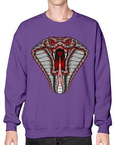 Snake 210# - cartoon animals- Sweatshirt - Crew