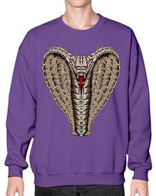 Snake 217# - cartoon animals- Sweatshirt - Crew