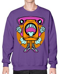 Spooky voices 232# - cartoon general- Sweatshirt - Crew
