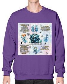 Straight Aquarius 468# - aquarius- Sweatshirt - Crew