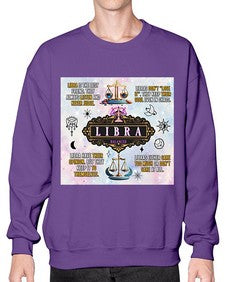 Straight Libra 474# - libra- Sweatshirt - Crew
