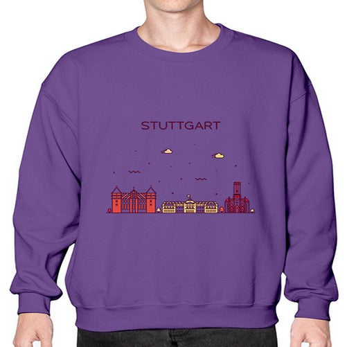 Stuttgart 1901# - cities- Sweatshirt - Crew