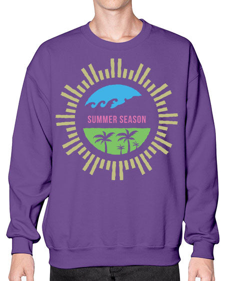 Summer Season 78# - summer- Sweatshirt - Crew