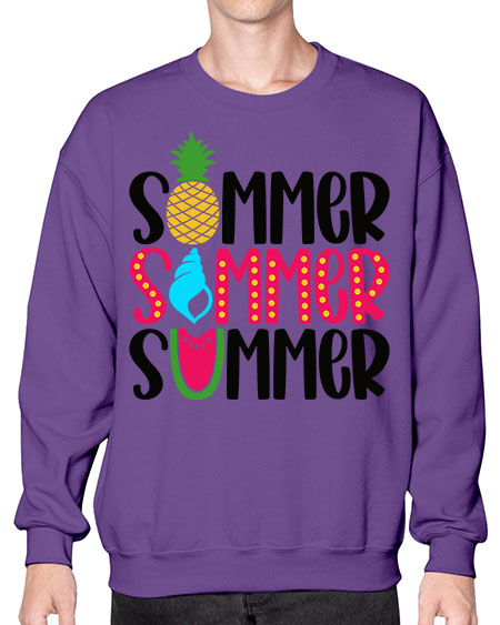 Summer Summer Summer Style 20# - summer- Sweatshirt - Crew