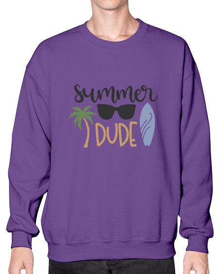Summer dude 58# - summer- Sweatshirt - Crew