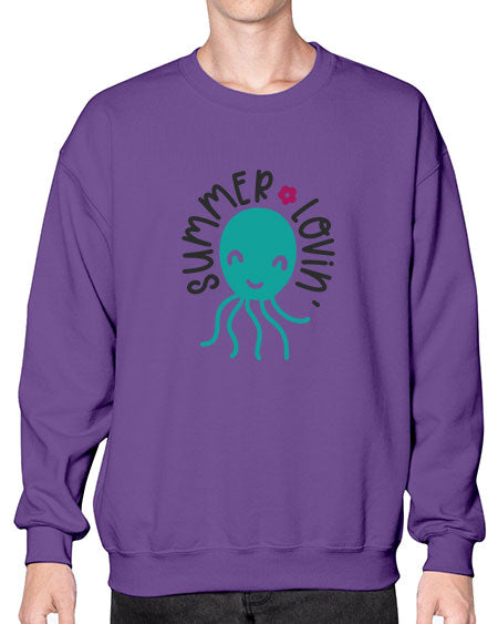 Summer lovin 11# - summer- Sweatshirt - Crew