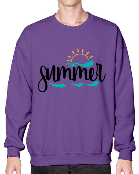 Summer sun 9# - summer- Sweatshirt - Crew