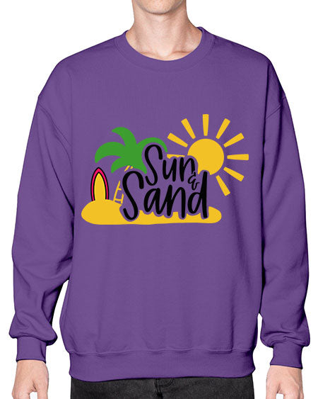 Sun Sand Style 17# - summer- Sweatshirt - Crew