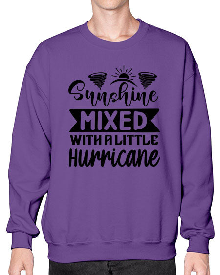 Sunshine mixed with a little hurricane 01# - summer- Sweatshirt - Crew