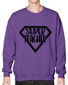 Super Teacher Style 1435# - teacher- Sweatshirt - Crew