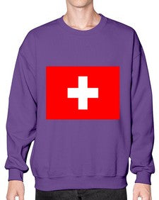Switzerland 1915# - world flags- Sweatshirt - Crew
