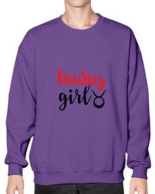 Taurus girl 489# - taurus- Sweatshirt - Crew