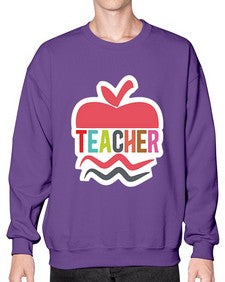 Teacher 1445# - teacher- Sweatshirt - Crew