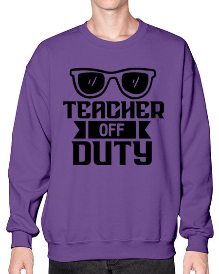 Teacher off duty 01# - summer- Sweatshirt - Crew