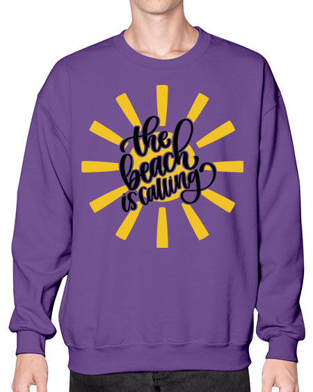 The Beachy Is Calling Style 10# - summer- Sweatshirt - Crew