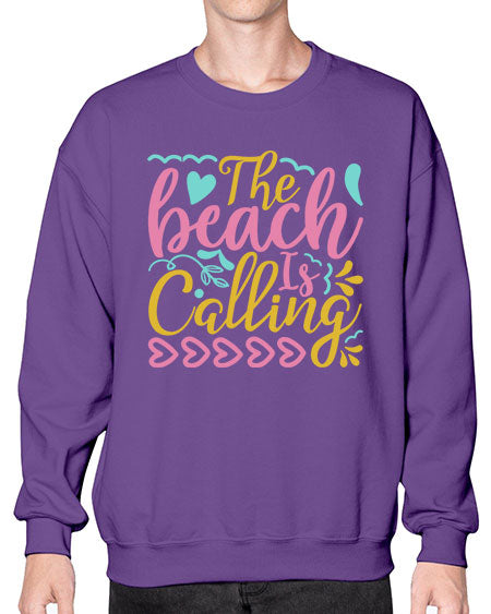 The beach is calling Style 1# - summer- Sweatshirt - Crew