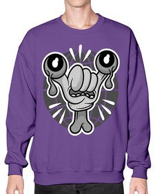 The nightmare 252# - cartoon general- Sweatshirt - Crew