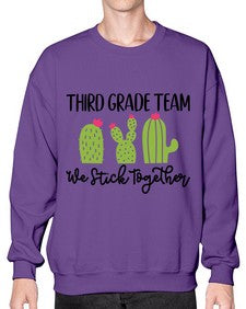 Third Grade Team 977# - third grade- Sweatshirt - Crew