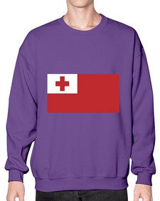 Tonga 2003# - world flags- Sweatshirt - Crew