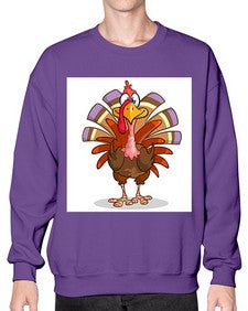 Turkey 258# - cartoon animals- Sweatshirt - Crew