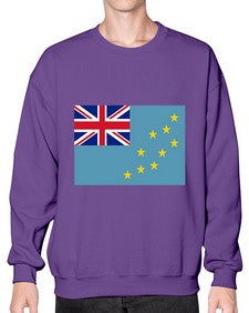 Tuvalu 2020# - world flags- Sweatshirt - Crew