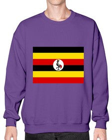 Uganda 2025# - world flags- Sweatshirt - Crew