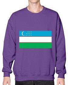 Uzbekistan 2042# - world flags- Sweatshirt - Crew