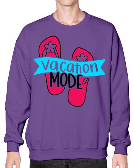 Vacation Mode Style 8# - summer- Sweatshirt - Crew