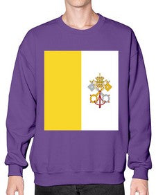 Vatican City 2053# - world flags- Sweatshirt - Crew