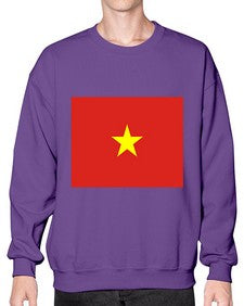 Vietnam 2078# - world flags- Sweatshirt - Crew