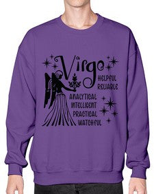 Virgo 527# - virgo- Sweatshirt - Crew