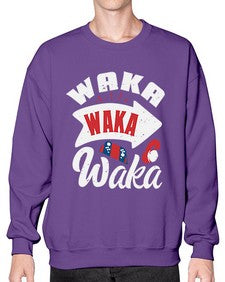 Waka Waka Waka 50# - video games- Sweatshirt - Crew