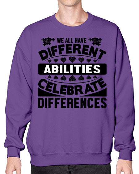 We all have Style 51# - autism- Sweatshirt - Crew