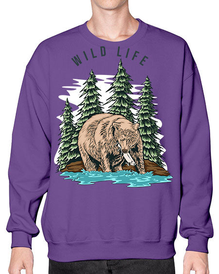 Wild Life 1# - nature- Sweatshirt - Crew