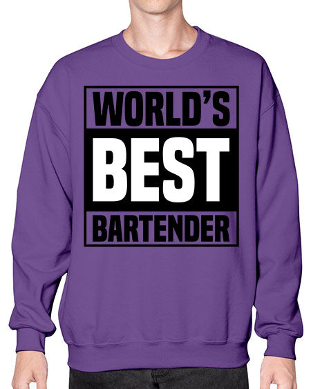 Worlds best Style 479# - bartender- Sweatshirt - Crew